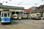 Depot Boavista (v.l.): Tw 197, 199, 118, 217 (3.