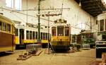 Porto Elétricos__Museu do Carro Eléctrico__Neben anderen, Tw 250 [gebaut in den Werkstätten der Companhia Carris de Ferro do Porto in 1926-1928.