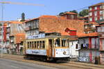 Portugal, Porto
Tram 218 auf Linie 1 richtung Infante, am rua Nova da Alfandega
17/9/2018.