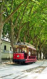 Sintra__Tram Bahnhof-Atlantico__Tw 1 am Bahnhof in Sintra.