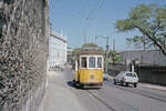 Lisboa / Lissabon CARRIS SL 27 (Tw 265) Rua Madre de Deus im Oktober 1982.