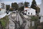 OLHÃO (Distrikt Faro), 28.01.2019, Blick auf den Bahnhof