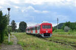 783 220-0 erreicht Faget Teleajen als R 10245 Ploiesti Sud - Manecui.

Faget Teleajen 28.07.2026