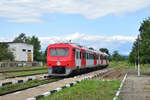 783 220-0 bzw 783 221-8 verl�sst Faget Teleajen als R 10245 Ploiesti Sud - Maneciu.

Faget Maneciu 28.07.2026