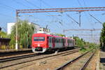 782 208-5 rauscht als RE 10051 Bucuresti Nord - Buzau durch Bucuresti Triaj in Richtung Ploiesti.

Bukarest 08.09.2025