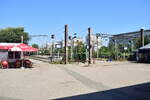 Blick auf den Bahnhof Bucuresti Basarab.
