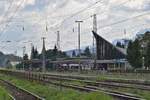 Ruhe im Bahnhof Predeal am 16.08.2017.