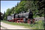 Am Bahnhof Sinaia steht Dampflok 230039 der CFR.