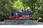 MIMC 764-427 (ex Zementwerk Turda - Rum�nien, Hersteller: Resita, Baujahr: 1954, Fabr.Nr.: 1683) aufgestellt beim 'the 9th kilometer' am 11.August 2026.