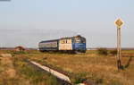 60 1376-2 mit dem R 8652 (Tulcea Oras-Medgidia) bei Mihail Kogalniceanu 30.8.17