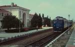 CFR 60-0763-7 im Grenzbahnhof Giurgiu Nord (Sommer 2003).