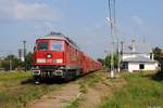 651 015 (92 53 0 651 015-5 RO-DBSR) mit Güterzug am 27.08.2019 in Podoleni