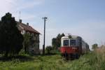 Wegen der nahe serbischen Grenze endet heute die Strecke von Crpinis im  Bahnhof Ionel.
