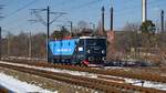 E-Lok 91-53-0-40 1081-1 der Constantin Grup stand am 24.01.2018 abgestellt im Bahnhof Bucuresti Baneasa.