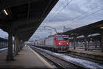 10.01.2026: CFR 41 0926 mit IRN 401  Prietenia  / Bahnhof București Nord, București, Rumänien