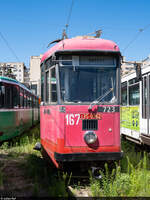 CTP Iași Be 8/8 167 / Depou Gara Iași, 3.