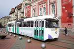 Rumänien / Straßenbahn (Tram) Timişoara: Hansa GT4c - Wagen 3472 (ehemals Bremen) der Regia Autonomă de Transport Timişoara (R.A.T.T.), aufgenommen im März 2017 im