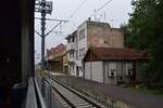 Kurz nach 9 Uhr löst sich langsam der Nebel als wir in den Bahnhof Sighisoara einfahren.