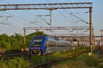 Triebzug 5011 durchfährt Bukarest Basarab als IR 16018 Brasov - Bukarest Nord.

Bukarest 03.09.2025