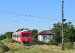 Nachschuss auf 783 229-1 bzw 783 217-6 am ehemaligen Ausfahrsignal von Magurele Prahova in Richtung Ploiesti.