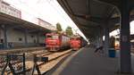 E-Loks 91-53-0-400873-2 und 91-53-0-461058-6 im Bahnhof Bucuresti Nord am 08.09.2017.