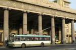 Das Bahnhofsgebäude in Bukarest Nord.