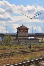 Wasserturm des BW Ramnicu Valcea am 23.09.2017. 