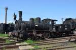 Rumnien Dampflok CFR 1493 im Eisenbahnmuseum Sibiu/Hermannstadt 10.05.2015