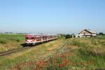 76 2412 als R von Titan Sud nach Oltenita am 06.06.17 bei Tanganu.