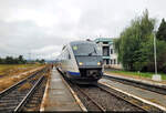 Planmäßig 15 Minuten Aufenthalt hat 96 2099-1 (95 53 9 96 2099-1 RO-SNTFC | Siemens Desiro Classic) im Bahnhof Făgăraș (RO).