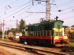 ChME3t-6577 (ЧMЗ3T-6577) auf Bahnhof Vladimir Pass (Владимир Пасс) am 31-08-2004.