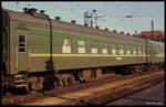 Am 21.10.1990 verkehrten noch alte grüne russische Schlaf- bzw.