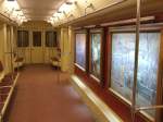 The interior of Moscow underground art coach  Akvarel  7.01.2008