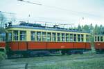 Moskau_04-10-1977_Tw 2170 Depot_Baumannska. Heute in anderer Farbgebung als Museumswagen unterwegs.