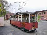 Das Museum für Elektrotransport befindet sich im ältesten Straßenbahndepot von 1906 auf der Wassiliew-Insel in St.