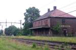 Kvidinge Bahnhof zwischen storp und Hssleholm hat schon bessere Zeiten gesehen