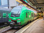VR Snabbtag Sverige Zug 74003  Trainy McTrainface  ist aus G�teborg in Stockholm Central angekommen, 13.05.2026.