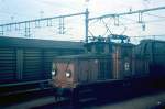 Rangierarbeiten im Bahnhof Trelleborg. Nach Ankunft der Fhre aus Sassnitz war hier in den 80igern noch Hochbetrieb