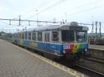 Y1 1283 im Bahnhof von Nssj, wartend auf die Abfahrt nach Vetlanda. Dieser Triebwagen wurde 1980 von Fiat gebaut. Aufgenommen am 07.08.2008