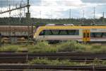 Ein Triebwagen des Typ Y32 verlsst am 10.7.2009 Nssj C