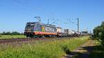 Hectorrail 241 007  Bond/Die another day  mit KLV-Zug nach Krefeld-Uerdingen (Hüde, 14.06.2021).