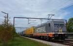 HECTORRAIL 241.010 mit Transit-Gterzug, Ejby, Fyn 18.05 2010