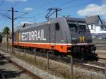 Hectorrail 241.005 Solo ganz allein, Ejby, Fyn 16.06 2010