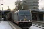 241.003 bei der Durchfahrt in Recklinghausen 9.12.2010