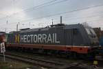 Hectorrail 241.010  Yoda  am 6.1.12 abgestellt in Krefeld Hbf.