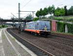 Die Hectorrail Lok 241 006 mit dem Van Dieren Zug Richtung Maschen.Aufgenommen in Hamburg-Harburg am 25.6.2013.