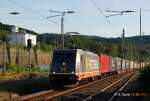 241.004 Hectorrail mit Containerzug in Wuppertal, Juni 2014.