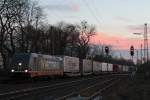 Hectorrail 241.005 am 17.12.13 mit einem KLV in Ratingen-Lintorf.