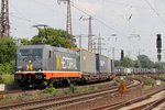 Hector 241.012 durchfährt Recklinghausen-Ost 2.6.2016