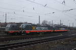Am 22.12.16 war der neue Hectorrail Vectron 193 923 in Krefeld abgestellt, noch am selben Tag wurde der Vectron nach Skandinavien überführt